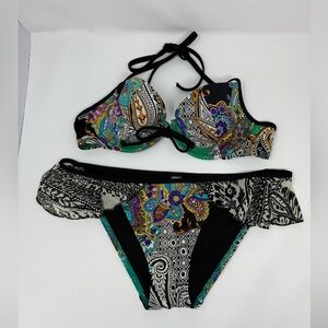 Victoria's Secret Matching Bikini Set Size 34B / Small